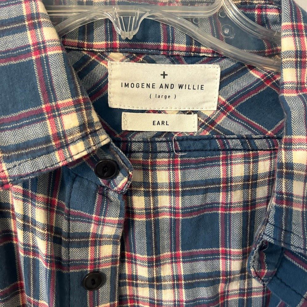 Imogene + Willie Earl Plaid in Platte | Size L